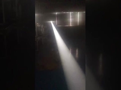 Aşama 1.6 Derece 100W LED ışın Hareketli Baş Işığı 6 Renkli Bal Arısı Çarkı