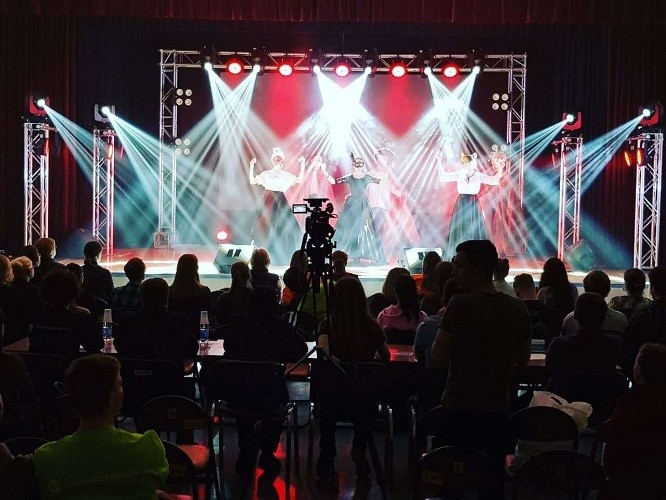 LED ışın noktası yıkama